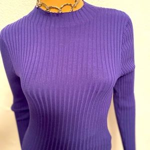 10153 Blue winter dress size M